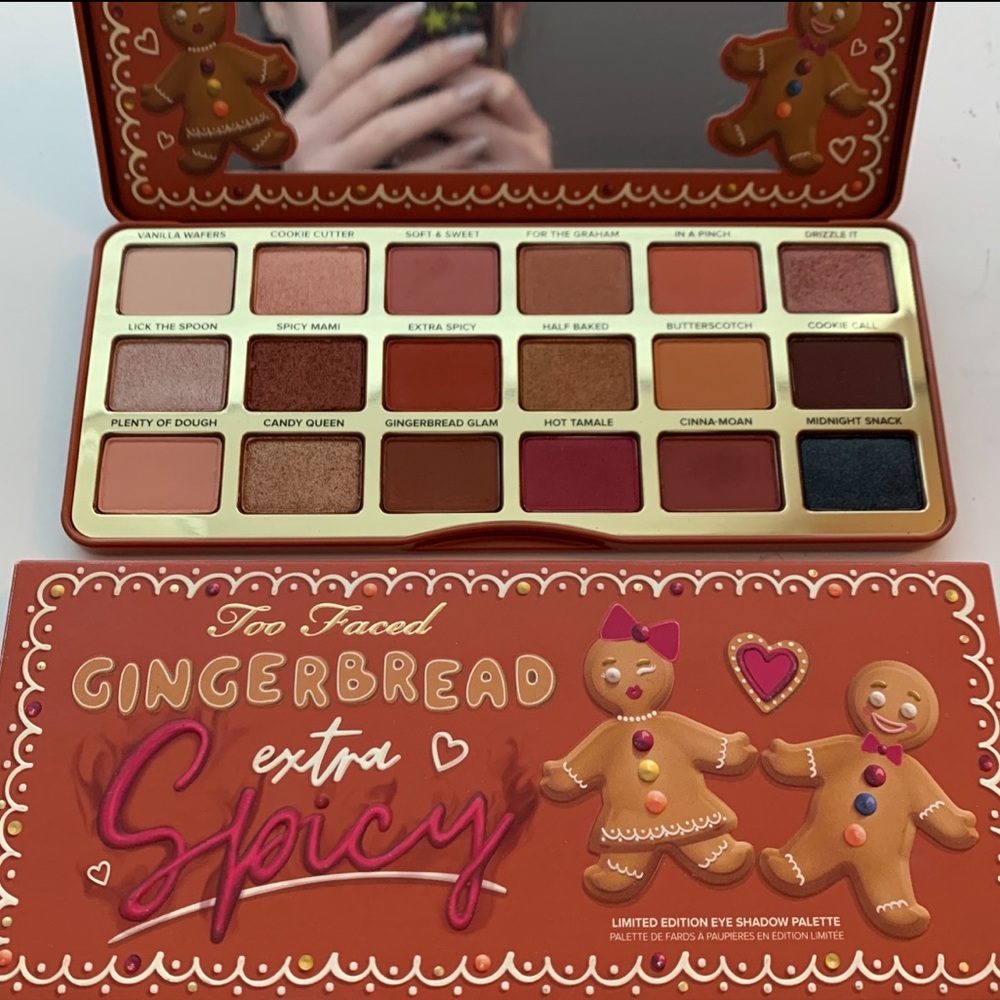 Too Faced Gingerbread Extra Spicy Palette